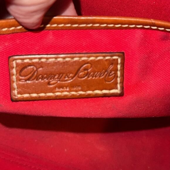 Vintage Dooney and Bourke Pebbled Lexington Leather Tote Bag - Picture 14 of 16